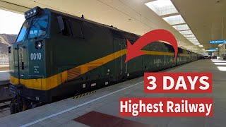 54 часа на самой высокой железной дороге в мире — от Гуанчжоу до Лхса — Sleeper Train 4K