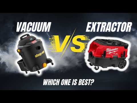 Shop Vacuum Vs Dust Extractor
