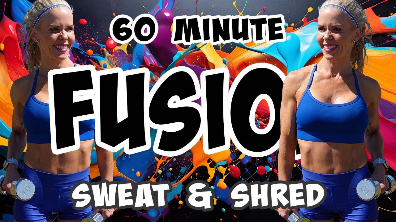 60 MINUTE FULL BODY HIIT WITH WEIGHTS | Muscle Building Strength | High ...
