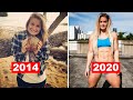 Dani Elle Speegle transformation - then and now. Beautiful muscle girl transformation from 2014-2020