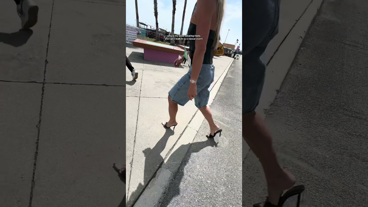 she still got her steps in 