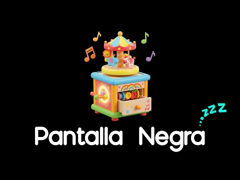 Música para Dormir Bebés Profundamente ⭐ Pantalla Oscura ⭐  Pantalla Negra para Dormir ⭐ #130