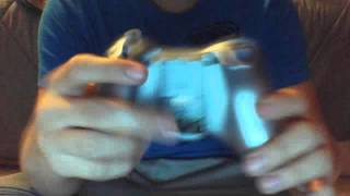 Custom Blue and Silver Controller