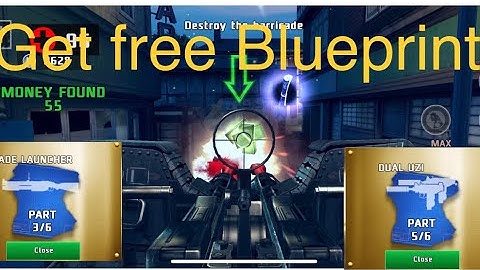 Get Blueprints easy trick in tech 4 // dead trigger 2