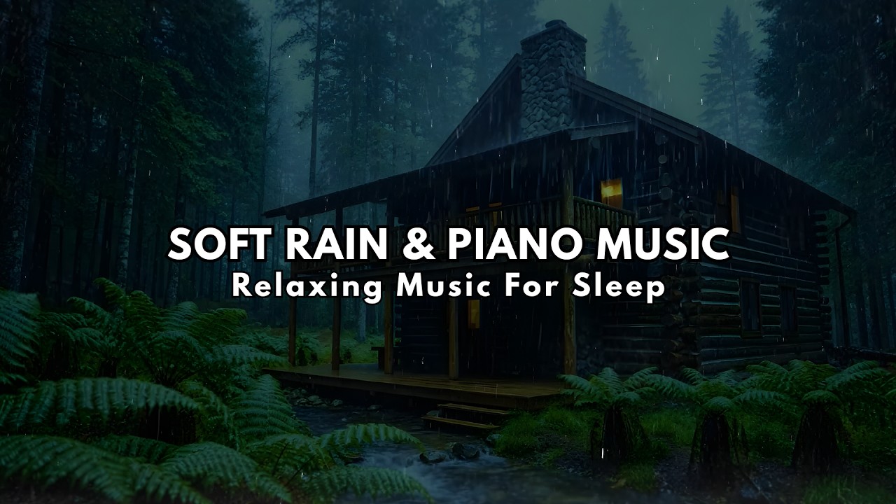 Rain Sounds and Peaceful Piano – Deep Sleep Music for Calm Nights - YouTube