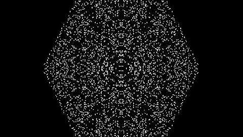 kaleidoscope demo for Atari 8-bit