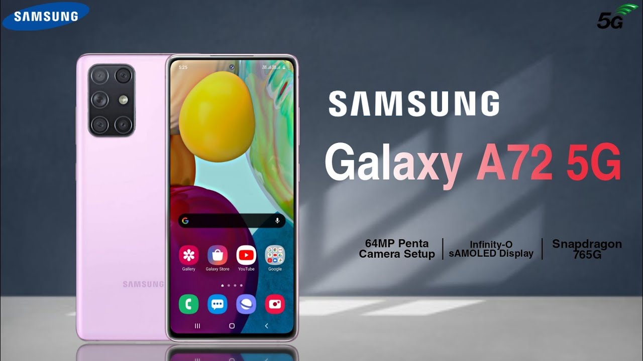 Samsung A72 5G Price In India 2021 : Samsung Galaxy F62, F12, A72, A52