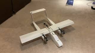 VTOL Bronco transition mode testing