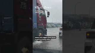 Heavy rain triggers flash floods in parts of Klang Valley