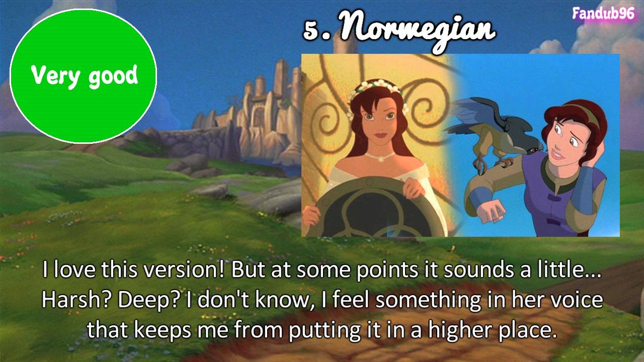 Kayley [Top 10 Voices Ranking] {Quest for Camelot}