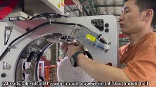 How to operate maxi roll band saw cutting machine Operation Manual Instruction WtsApp +8615659081529