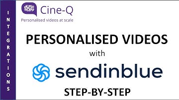 Create personalised videos with Sendinblue