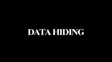 Data Hiding Short Film (Elias Brahimi COSC175 Software Security Project)