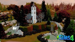 Rustic Church 💒 Speed Build (Snowy Escape + Seasons) | The Sims 4