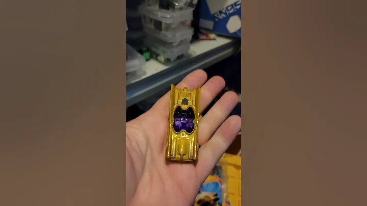 Hotwheels. Batman, Batmobile. Diecast car collection,  1/64