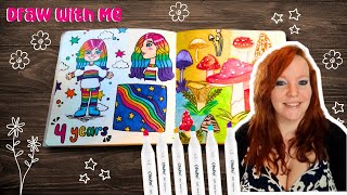Draw With Me | Celebrating 4 Years on Youtube