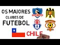 Os 5 maiores clubes do futebol chileno