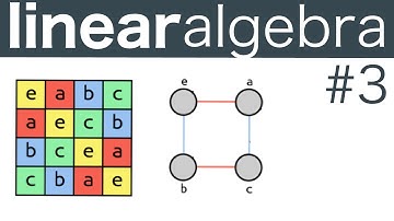What is a group? -- Abstract Linear Algebra 3