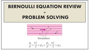 Bernoulli equation review || Problem Solving || Fluid Mechanics