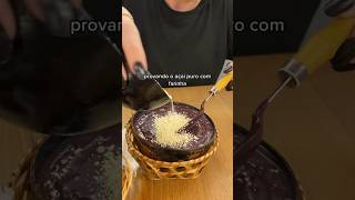 Provando Açaí Com Farinha Em Belém Do Pará Inscreva-Se Pra Mais Vídeos