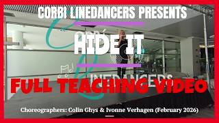 Hide It LINE DANCE (Teaching Video)