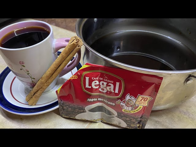 COMO PREPARAR CAFE LEGAL CAFE DE OLLA /CAFE MEXICANO/ 🌸COCINANDO CON  ERIKA🌸 