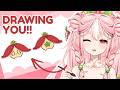 【ART STREAM】Drawing my strawbunnies!! Part 3