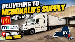 Delivering To McDonald’s Supply In 📍Harriman, New York