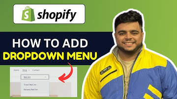 How To Create a Drop-Down Menu on your Shopify Store - Step By Step Tutorial for Beginners
