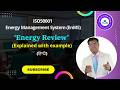 What is Energy Review? Clause 6.3 | Energy Management System ISO50001