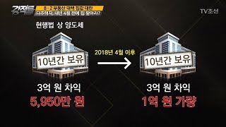 다주택자, 내년 4월 전엔 팔아야 된다! [강적들] 195회 20170809