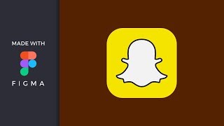 Figma Howto - Snapchat Icon