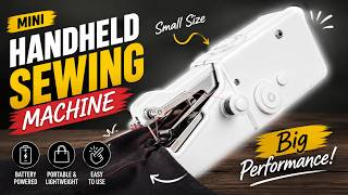 Mini Handheld Sewing Machine Review | Portable Sewing Anywhere!