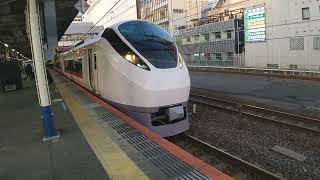 常磐線 特急ときわ76号品川行き E657系カツK5編成 柏駅にて