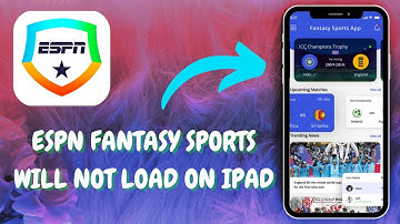 How to Fix ESPN Fantasy Sports Not Loading on iPad - Here