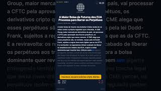 Por que a maior bolsa de futuros processa o própri #shorts