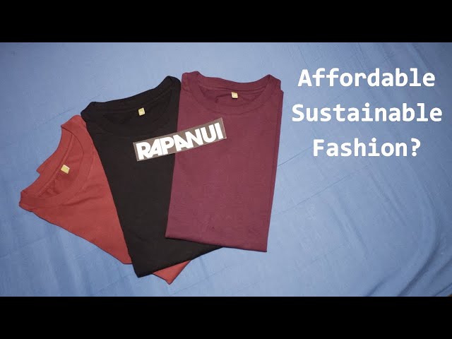 Rapanui T-shirt Overview Affordable Sustainable Fashion? - YouTube