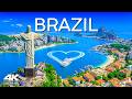 Brazil 🇧🇷 4K | Christ the Redeemer, Copacabana &amp; Stunning Coastal Landscapes