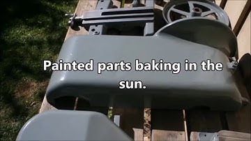 Logan 200 Lathe Restoration