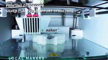 Ultimaker 3 Pt. 3 - First Print with PVA + timelapse