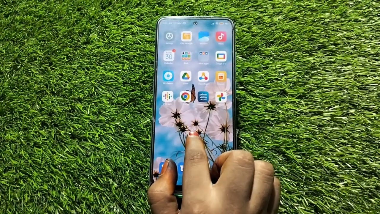 Clock Add On Home Screen In Poco M5 How To Add Clock In Home Screen