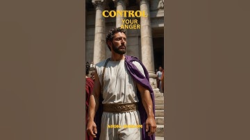 HOW To Control Your Anger the Stoic Way | STOICISM | #shorts