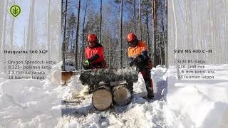 Stihlin MS 400 C-M -moottorisaha kokeilussa | Metsälehti