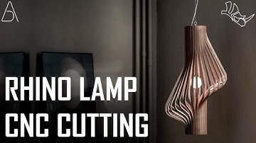 Rhino Lamp For CNC Laser Cutting
