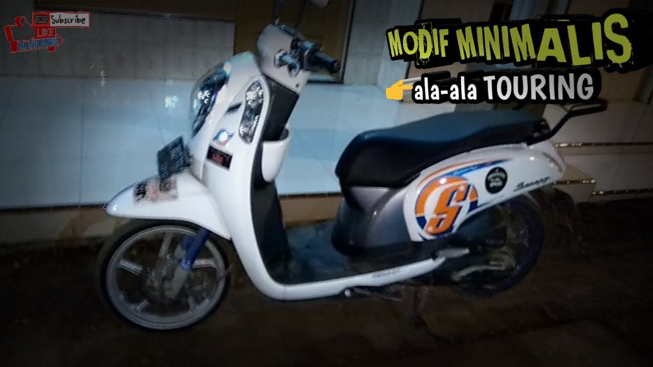 Review Modif Scoopy Fi Minimalis Style Touring Byamar12 Chanel