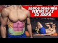 Abdos dessins et ventre plat en 30 jours 