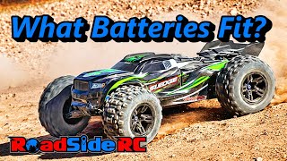 What Batteries Fit the Traxxas Sledge? How Big Is The Battery Box?