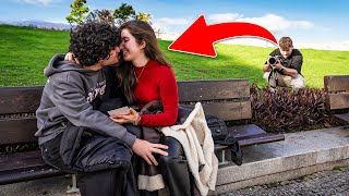 TIRANDO FOTOS A CASAIS DESPREVENIDOS! (DIA DE S.VALENTIM) @JamieDrakeGaming