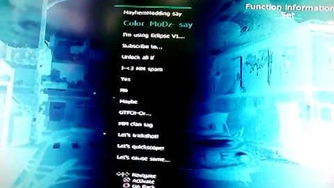 Eclipse v1 CFG Mod Menu {NO JAILREAK} {DOWNLOAD}