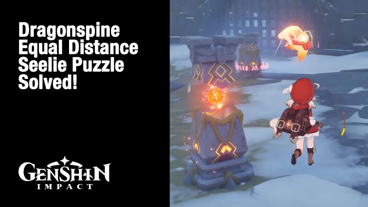 Dragonspine seelie "equal distance" and ruin guard treasure puzzle ...